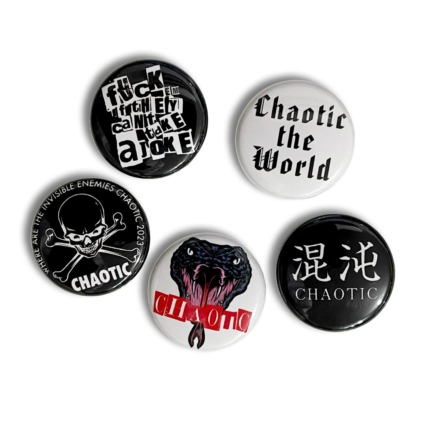 CHAOTIC_Badges Set